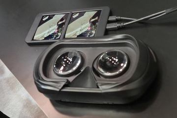 Japan Display VRヘッドマウントディスプレイ VRM-100 ジャパンディスプレイ社製、高精細VRヘッドマウントディスプレイ