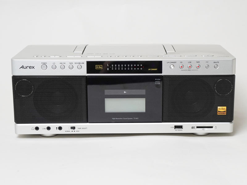 東芝エルイートレーディングがAurexブランドで発売しているCDラジカセ「TY-AK1」