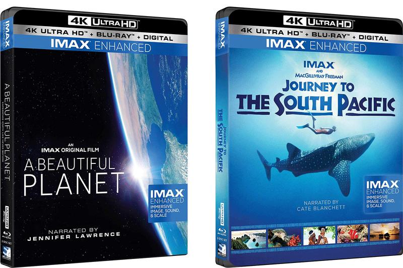IMAX Enhancedタイトル・UHD BD「A Beautiful Planet」「Journey to the South Pacific」
