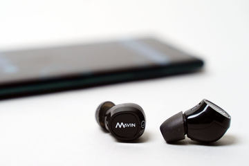 mavin air-x ワイヤレスイヤフォン 秋葉原でも音切れなし? 完全ワイヤレスイヤフォン新時代「Air-X