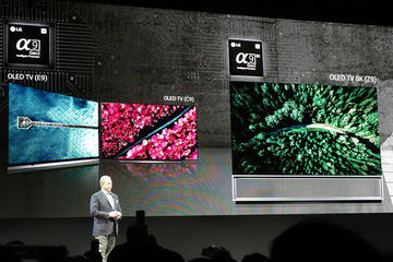 LG、画面を巻き取れる65型4K有機ELテレビ。'19年のテレビはAirPlay 2
