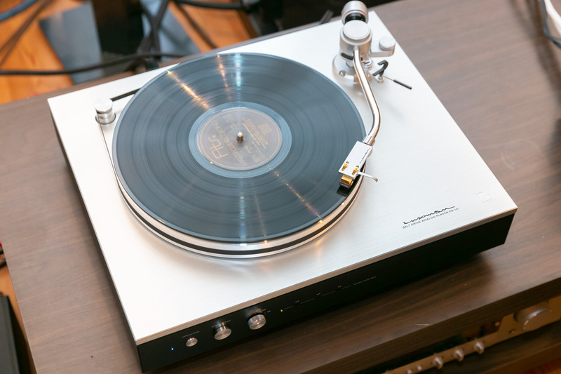 '18年11月に発売されたアナログプレーヤー「PD-151」を組み合わせた