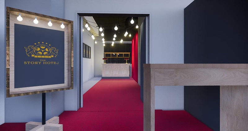 アソビルにオープンするTHE STORY HOTEL