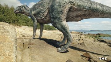 8K CGでティラノサウルス再現。NHK BS8K「恐竜王国ニッポン」 - AV Watch