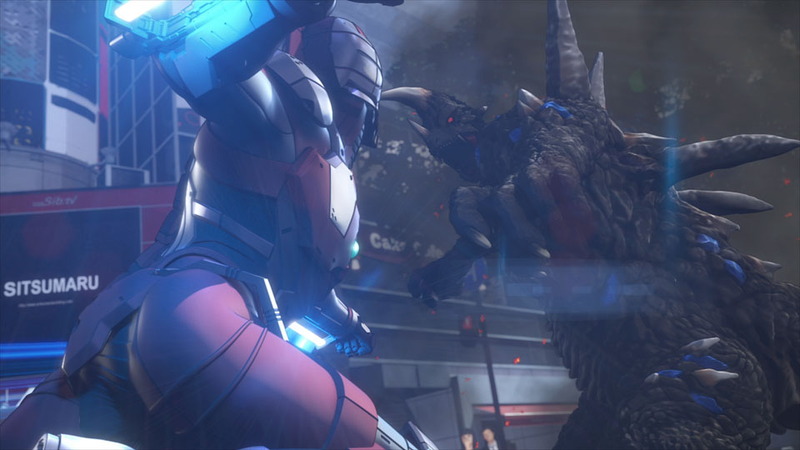 緊迫感溢れるULTRAMANの背中<br>(C)円谷プロ (C)Eiichi Shimizu,Tomohiro Shimoguchi (C)ULTRAMAN製作委員会