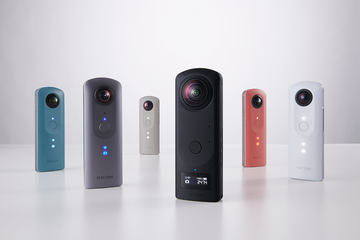 新レンズ+1型センサーで4K360度動画も高画質化「RICOH THETA Z1」 - AV 