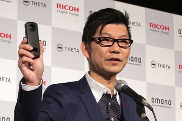新レンズ+1型センサーで4K360度動画も高画質化「RICOH THETA Z1」 - AV