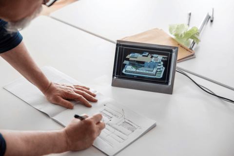 ヘッドセット不要で3DCGを立体表示するホログラムディスプレイ - AV Watch