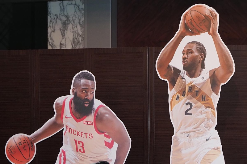 ロケッツとラプターズの強豪2チームが日本で激突