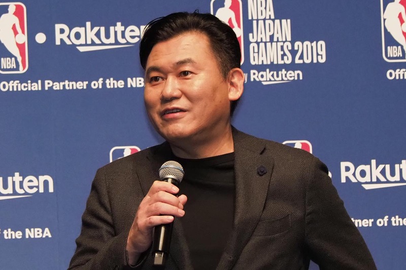 楽天の三木谷浩史会長兼社長