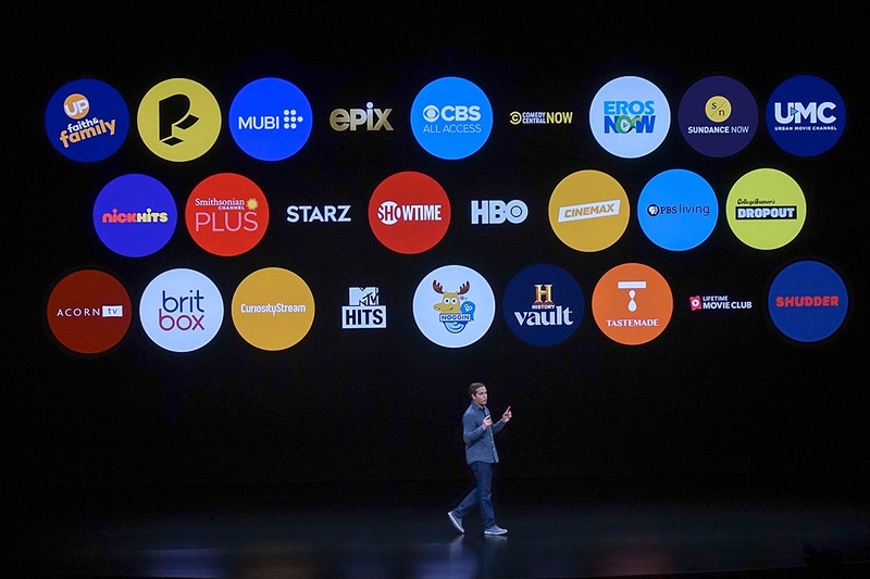 アメリカのテレビ局系が有料で提供するチャンネル・ネット配信などにも対応