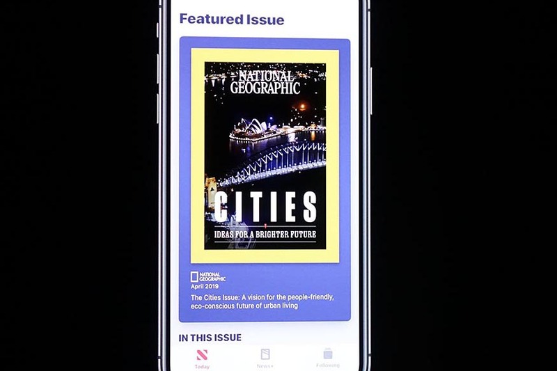 Apple News+の画面
