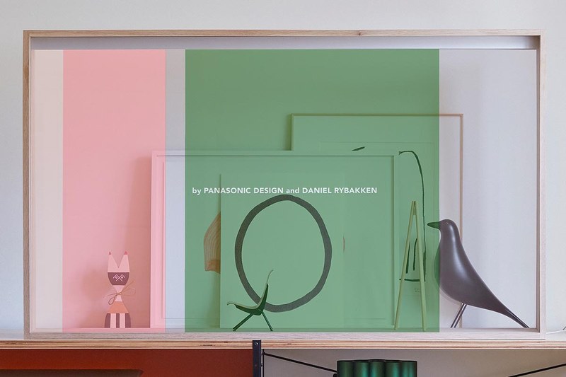 電源を入れると映像を表示