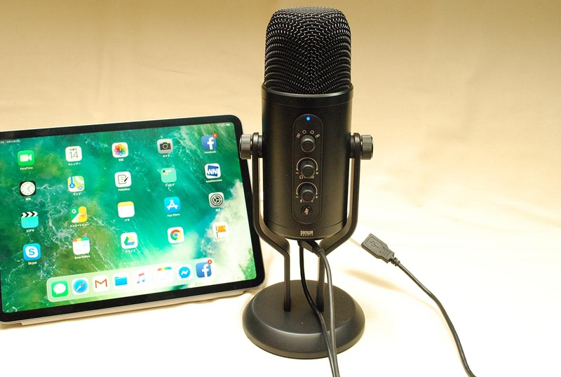 USB Type-C端子を持つiPad Proと接続してみた