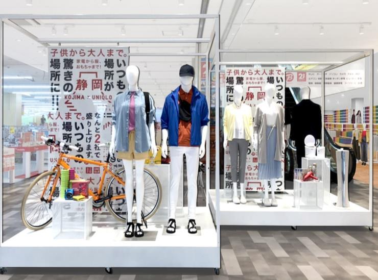 コジマ×ユニクロ コラボ展開 イメージ
