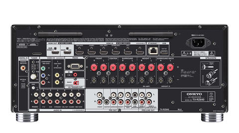 オンキヨー TX-RZ840 9.2チャンネル IMAX Enhanced対応のオンキヨー9.2ch AVアンプ「TX-RZ840」。AirPlay 2