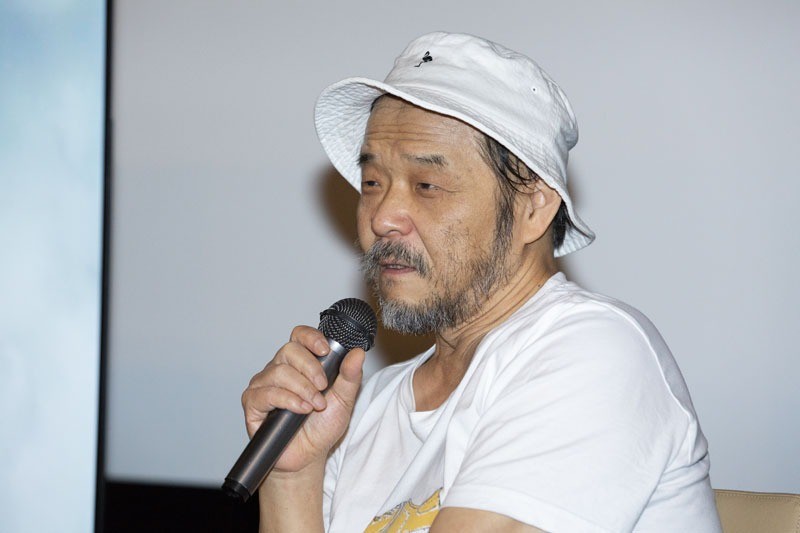 押井守監督(写真は「攻殻機動隊」「イノセンス」UHD BDマスコミ試写時のもの)
