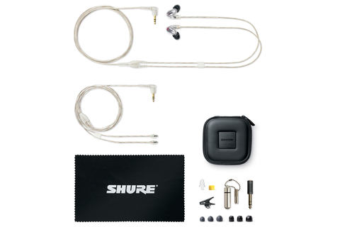 Shureイヤフォン「SE846-CL-A」再発売。プロ向けに標準ケーブル2本同梱