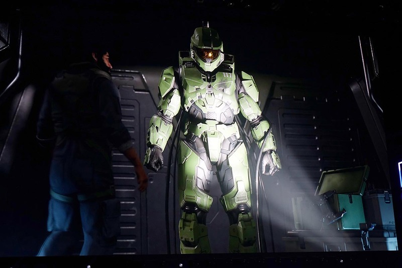 「Project Scarlett」とともに登場することが明言された、人気ゲーム「Halo」シリーズ最新作「Halo Infinite」。レイトレーシング対応らしく、陰影がリアルなシーンが印象的