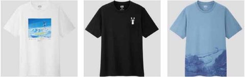 ユニクロ、「君の名は。」「天気の子」など新海誠作品Tシャツ