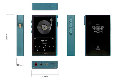 ポータブルプレーヤー COLORFLY U6 Amazon.co.jp: COLORFLY ポータブル