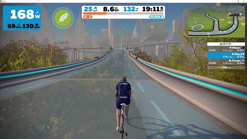 ぐんぐん上っていく