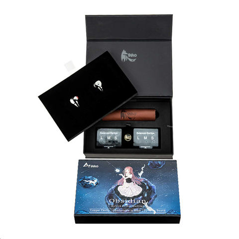 IKKO、丹銅筐体のハイブリッドイヤフォン「OH10 Obsidian」 - AV