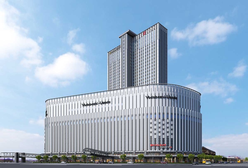 完成イメージパース(計画地南側から)