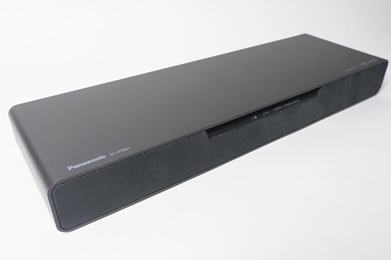パナソニック「SC-HTB01」は横幅がコンパクトな筐体
