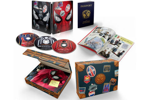スパイダーマンファーフロムホームスチールブック限定版レンチキュラー1000個限定 スパイダーマン：ファー・フロム・ホーム」12月UHD BD化。日本限定版も