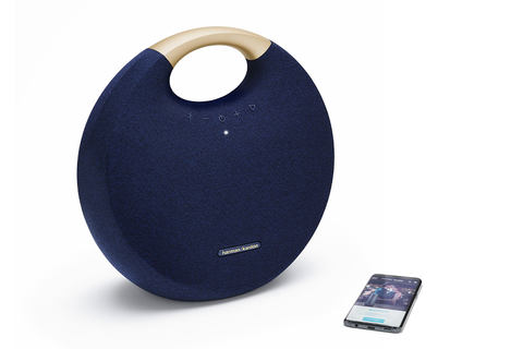 harman/kardon スマートスピーカー 円形 harman/kardon スピーカー 黒 円形 - メルカリ
