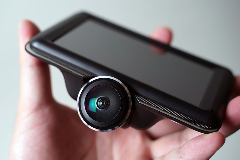 サンコー「5インチ 360度ドライブレコーダーー&リアカメラ」