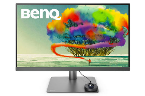 BenQ 31.5インチ 4Kディスプレイ 本体 BenQ、クリエイター向け31.5型4K/HDRディスプレイ。DCI-P3 95%カバー