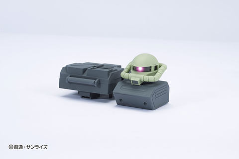 ザクを組み立て、ロボティクスの基礎やプログラミングが学べる教材