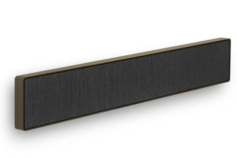 B&O初のサウンドバー「Beosound Stage」。無垢のアルミ活用