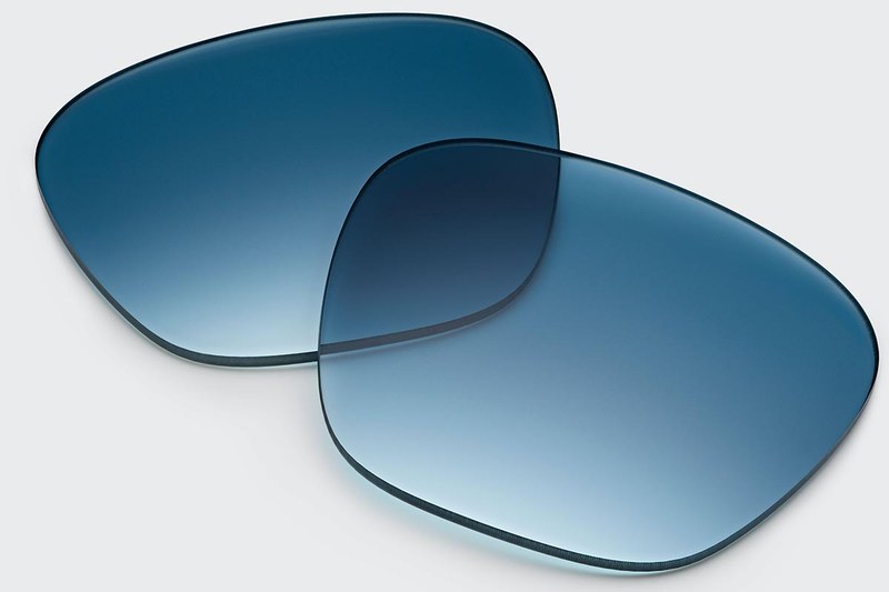 非偏光のブルーグラディエント