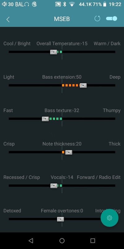 DSPを直接コントロールする音質調整機能「MSEB」