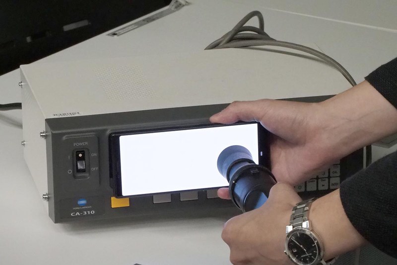 1台1台を測定して出荷