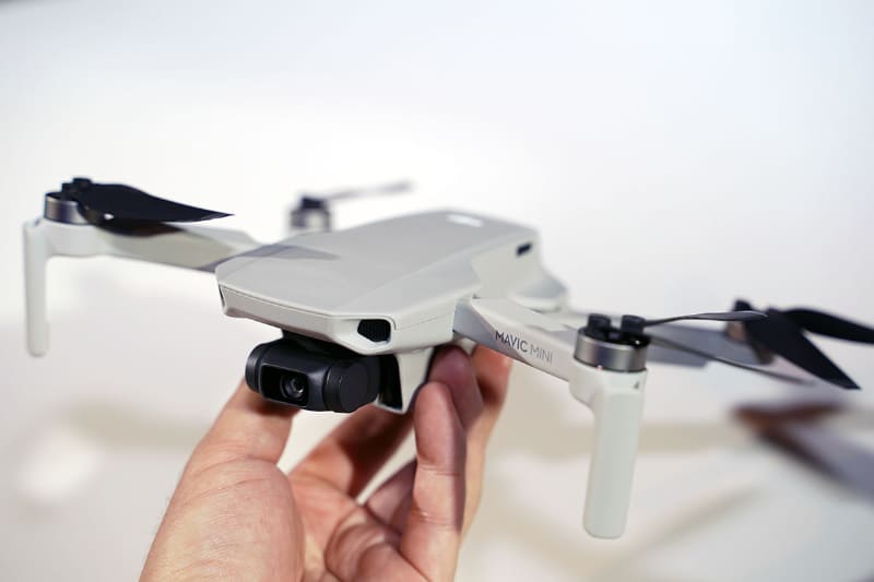 超小型ドローン「Mavic Mini」。日本特別モデルは199g