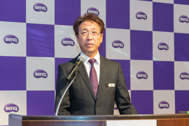 ベンキュージャパン代表執行役社長・菊池正志氏