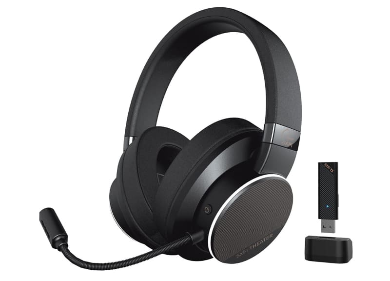 USBワイヤレスヘッドフォン「SXFI THEATER」