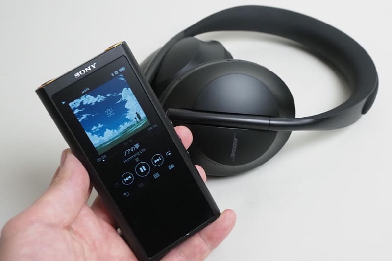 ウォークマンNW-ZX300との接続時