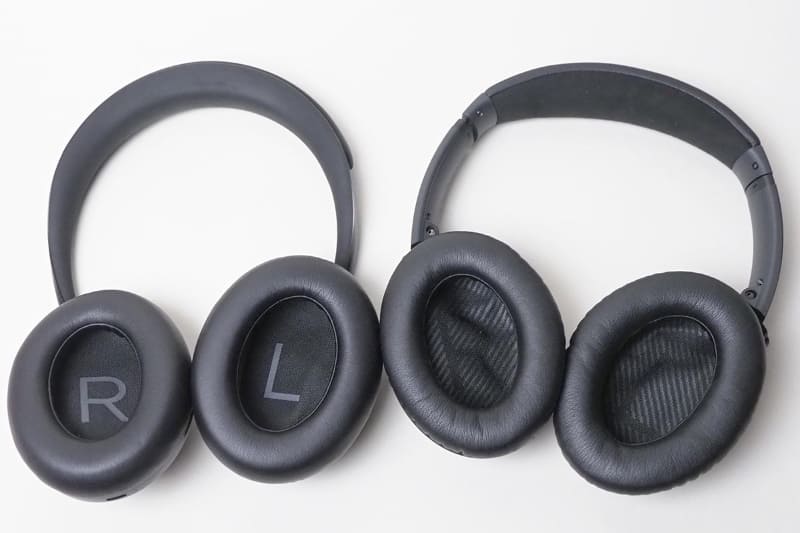 NC HP700(左)、QC35 II(右)