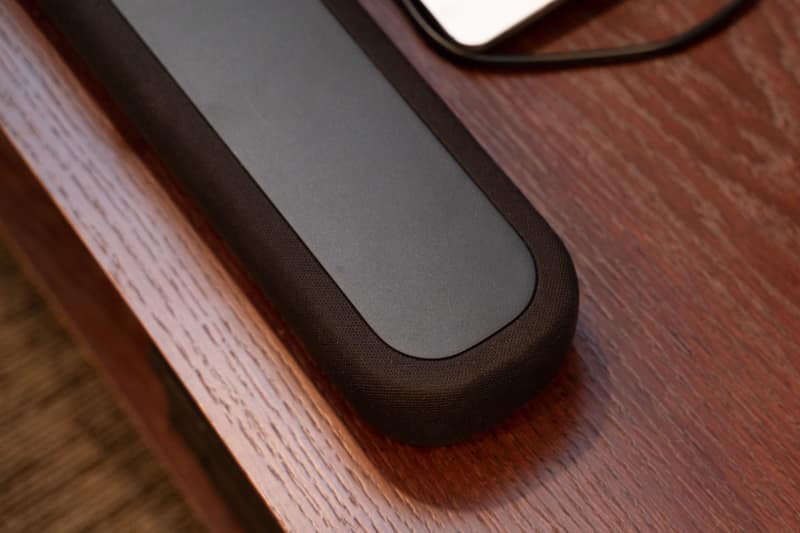 ファブリック素材も活用している