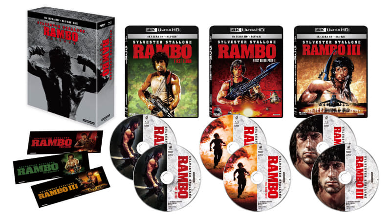 ランボー・トリロジー 4K Ultra HD Blu-ray BOX