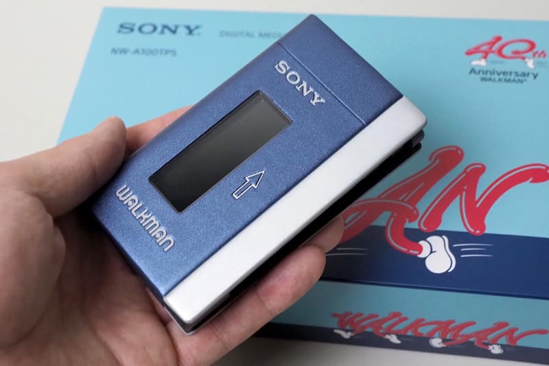 ウォークマン誕生40周年記念モデル「NW-A100TPS」