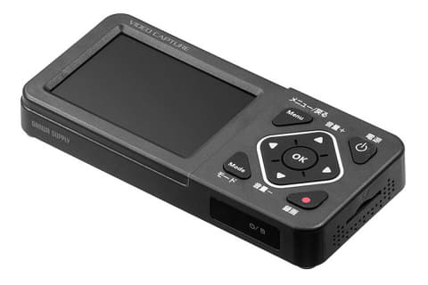 PC不要でVHSをデータ化できる液晶搭載キャプチャ。13,455円 - AV Watch