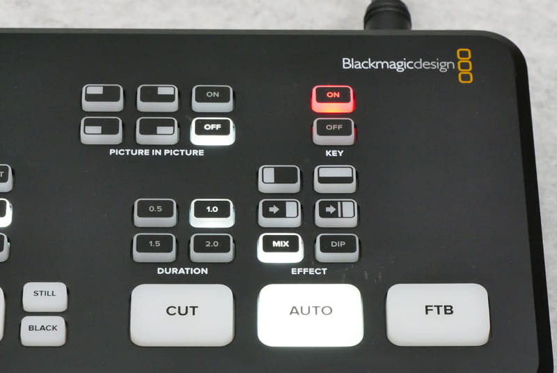 KEYを使うには、専用ソフトウェアでソース選択が必要