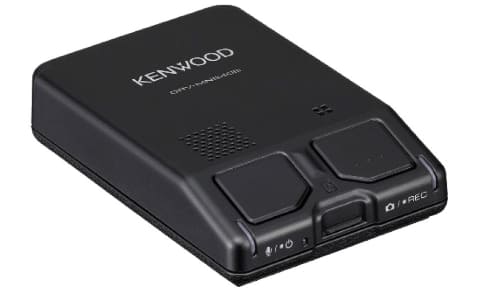 ケンウッド、前・後方をフルHD録画する“彩速ナビ”連携2カメラドラレコ