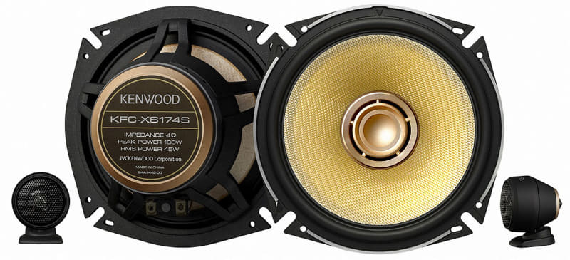 ウーファーが17cmで3wayの「KFC-XS174S」